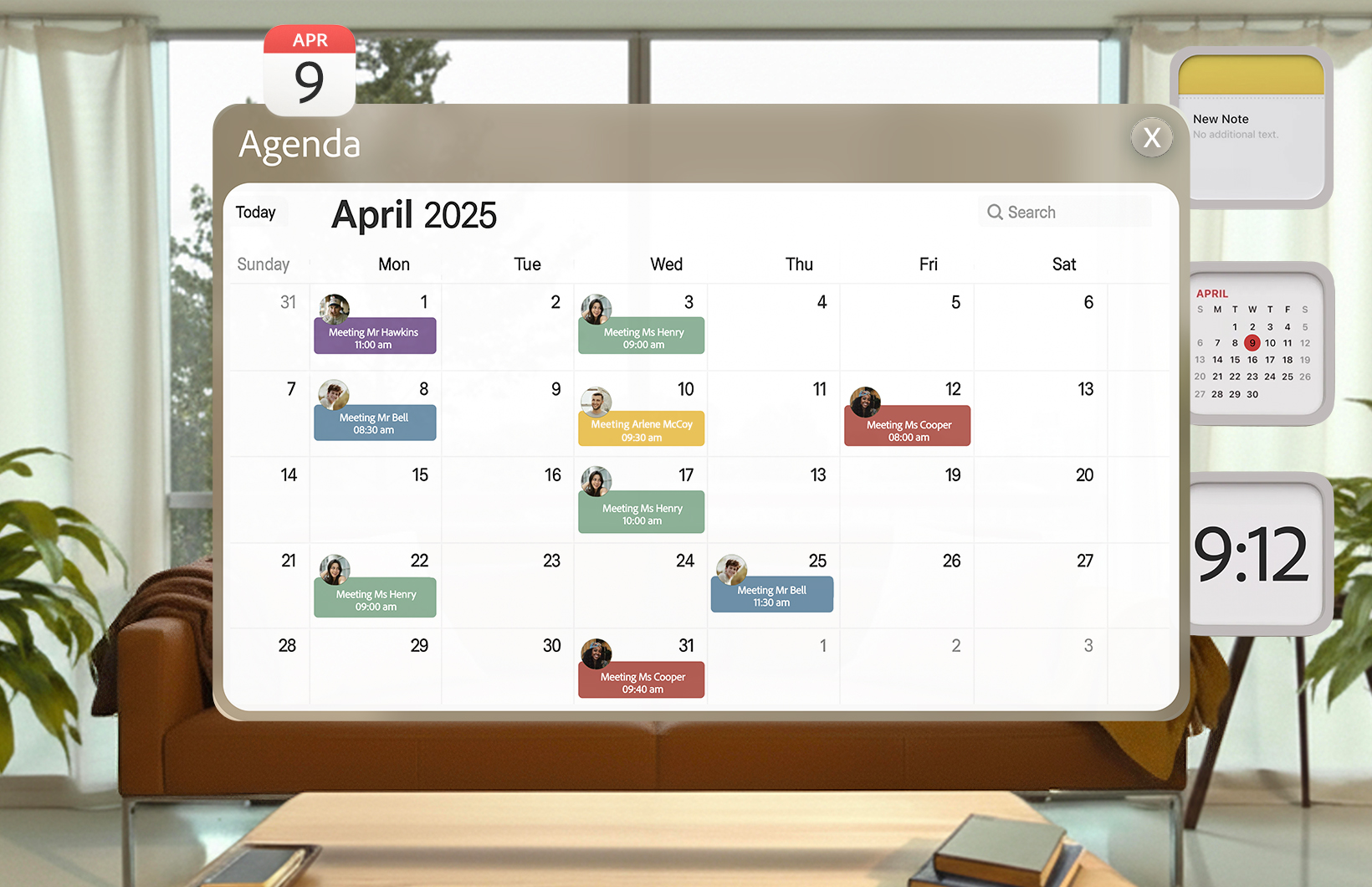 Realtime Agenda Sync